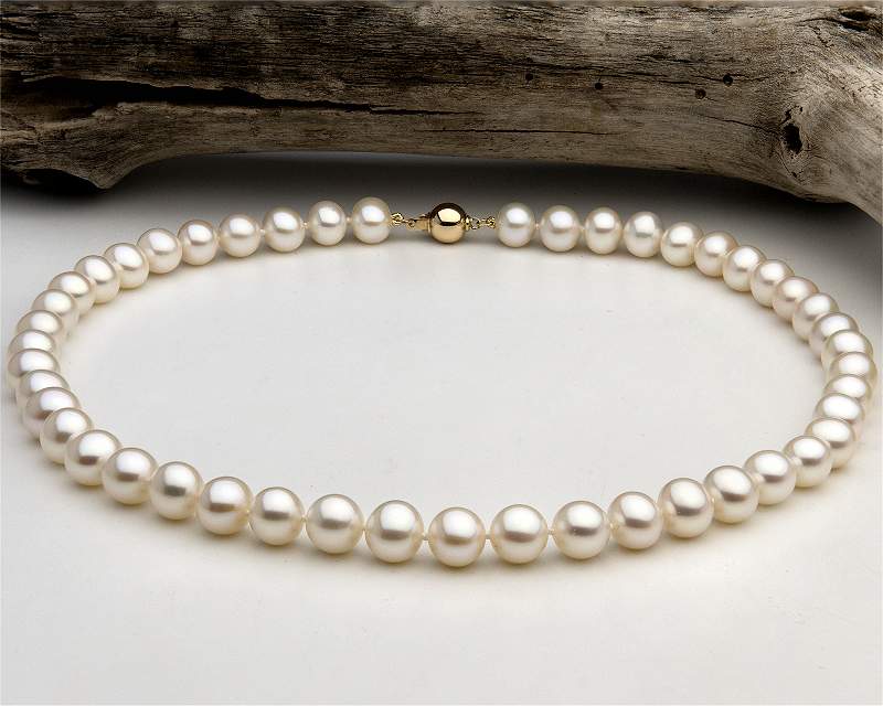Perlenkette mit 750er Goldverschluss online kaufen