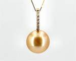 Goldene<br>Sdsee Perlen<br>10.0 - 11.0 mm