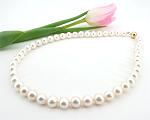 Lange weiße<br>Perlenketten<br>9.5 - 10.0 mm