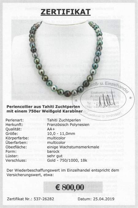 Barockes Perlencollier vom EdelKontor