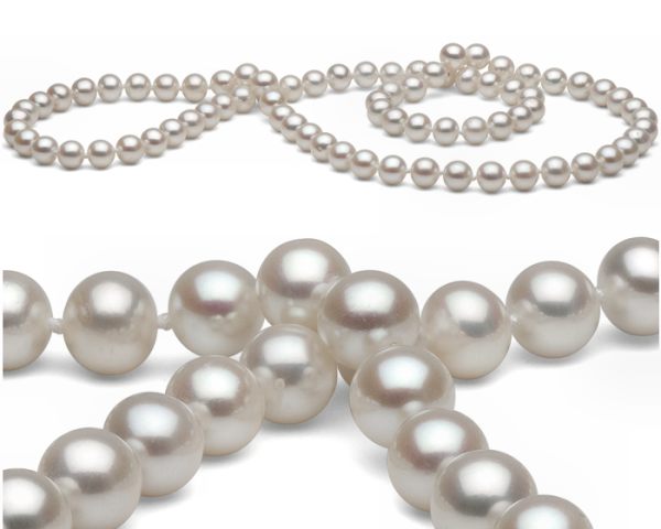 Perlenkette ohne Verschluss vom Edelkontor